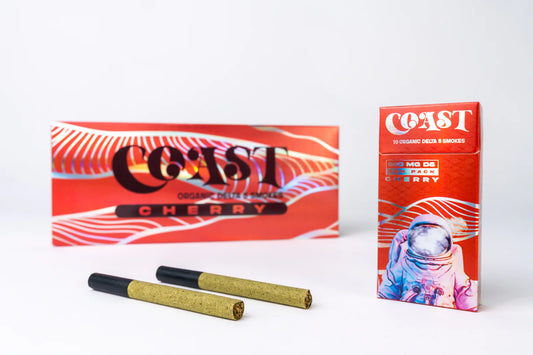 Coast Delta 8 Cigarettes-Cherry