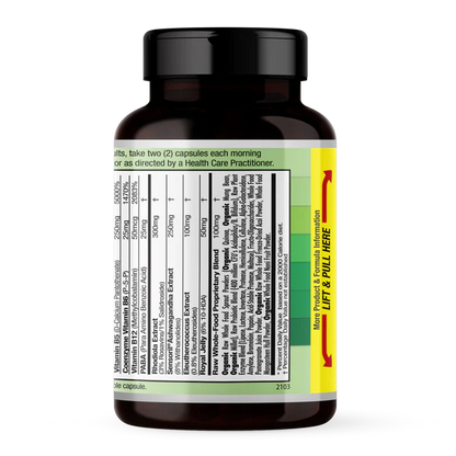 Emerald Vitamins Adrenal Health 60 Count
