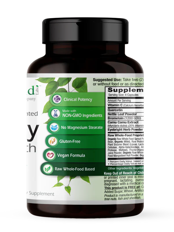 Emerald Vitamins Allergy Health-120 Capsules