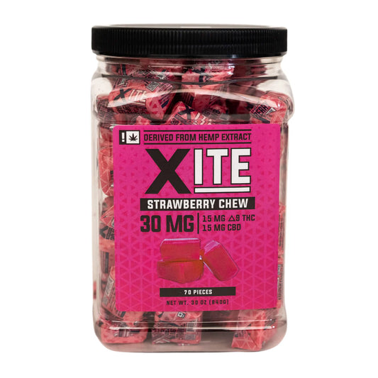 Patsy's Xite Delta 9 THC Strawberry Chews