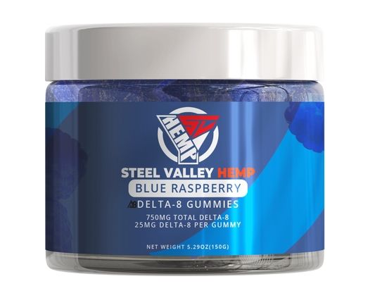 SVH Delta 8 THC Gummy Blue Raspberry