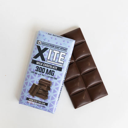 Patsy's Xite Delta 9 THC Ratio Milk Chocolate Bar