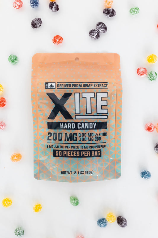 Patsy's Xite Delta 9+CBD Hard Candy