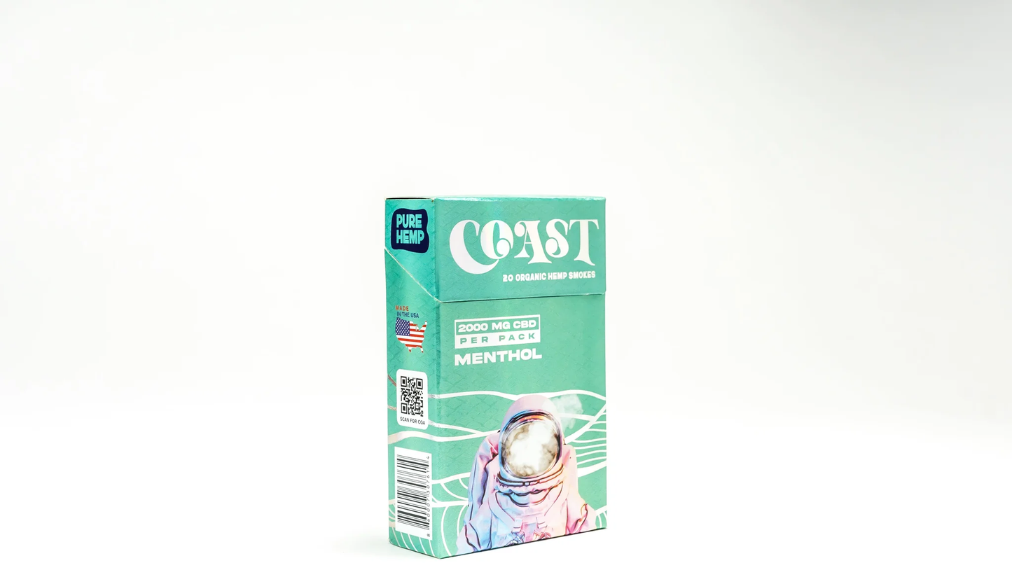 Coast CBD Cigarettes-Menthol