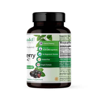 Emerald Vitamins Elderberry Plus 60 Count