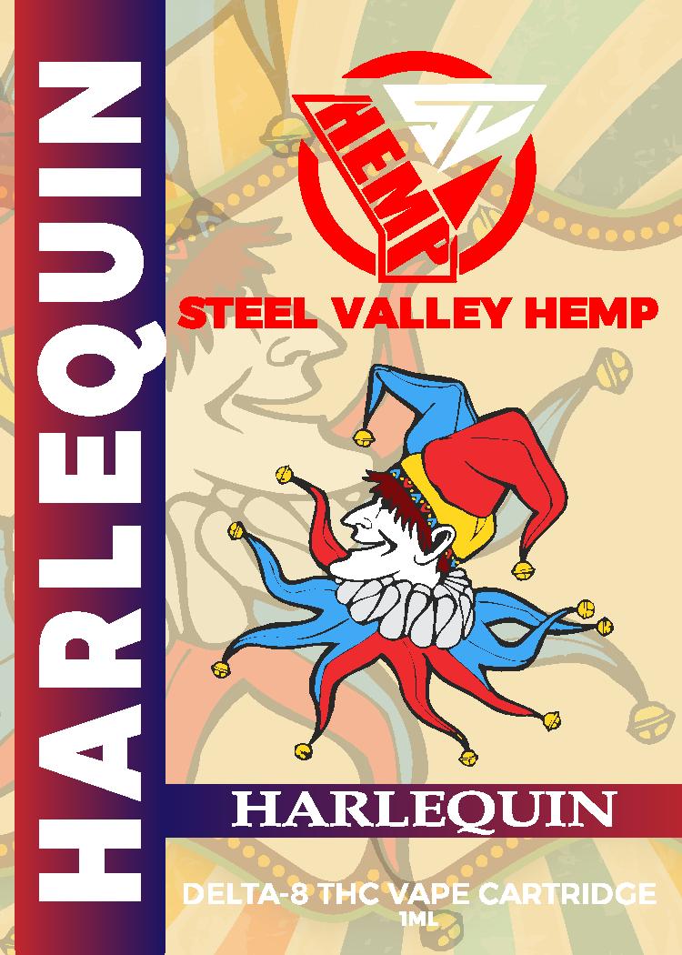 SVH Delta 8 THC Vape Sativa Cartridge: Harlequin