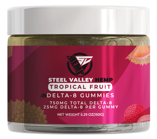 SVH Delta 8 THC Tropical Fruit 25 MG per