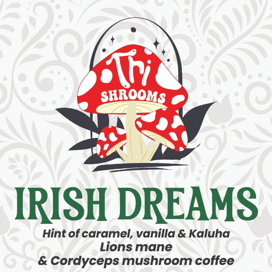 Tri-Shrooms Irish Dreams Coffee