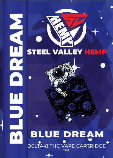 SVH Delta 8 THC Vape Sativa Cartridge: Blue Dream