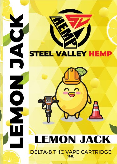 SVH Delta 8 THC Vape Sativa Cartridge: Lemon Jack