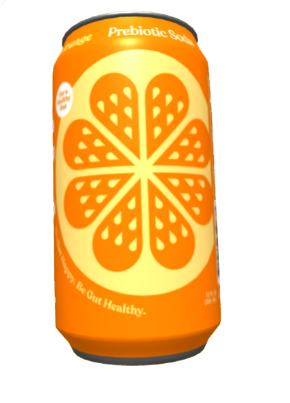 Poppi Sparkling Prebiotic Soda: Orange